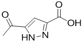 5-乙?；?1H-吡唑-3-羧酸
