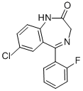 7-氯-5-(2-氟苯基)-1,3-二氫-2H-1,4-苯并二氮雜卓-2-酮 

